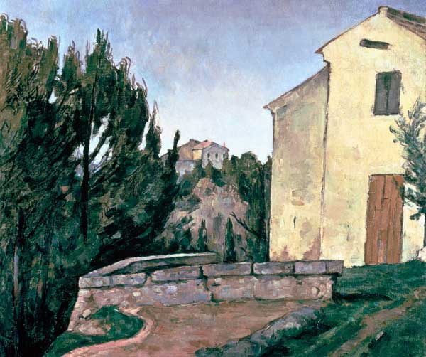 The Abandoned House at Tholonet from Paul Cézanne