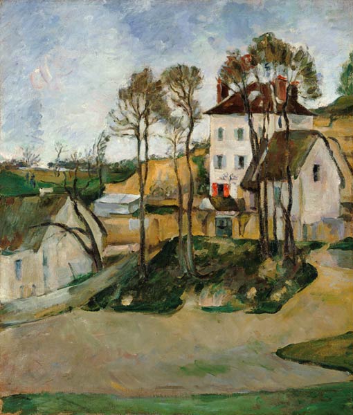 The house of the DrCachet in Auvers. from Paul Cézanne