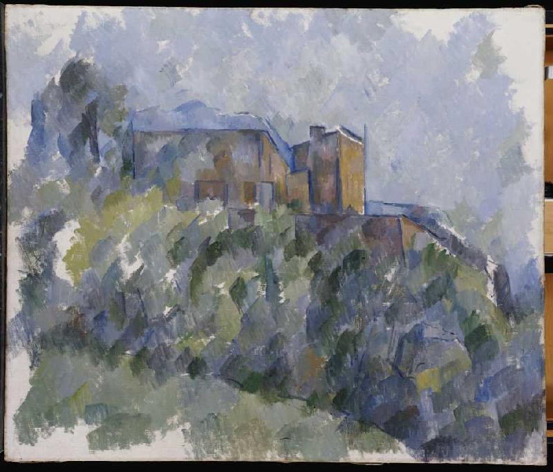 Das schwarze Haus (Le Chateau Noir) from Paul Cézanne