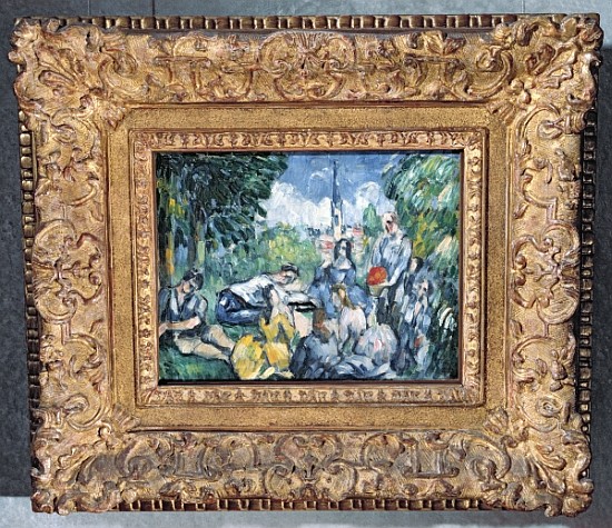 Dejeuner sur l''herbe, 1876-77 from Paul Cézanne
