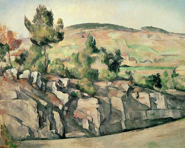 Hillside in Provence, c.1886-90 from Paul Cézanne
