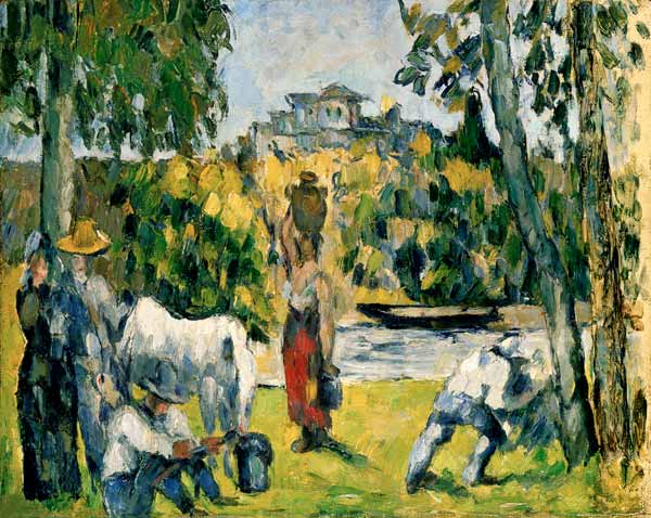 Life in the Fields from Paul Cézanne