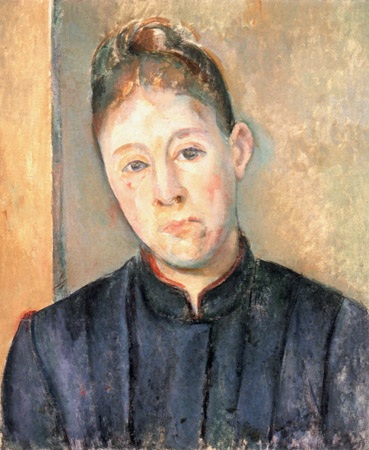 Portrait madam Cezanne lll. from Paul Cézanne