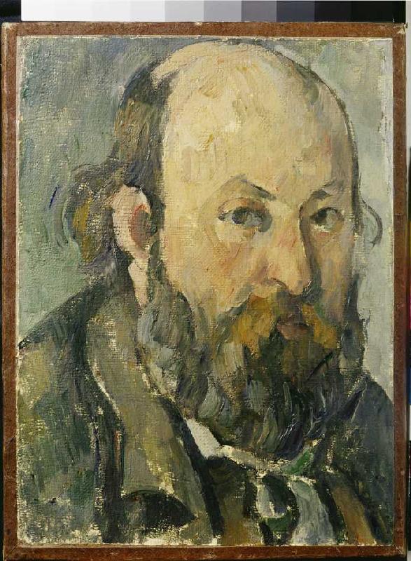 Self-portrait. from Paul Cézanne