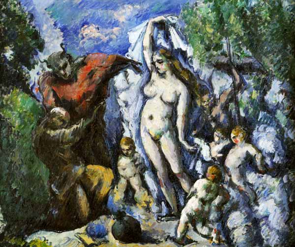 The Temptation of St. Anthony from Paul Cézanne
