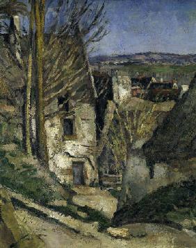 P.Cezanne / House of the hanged / Detail