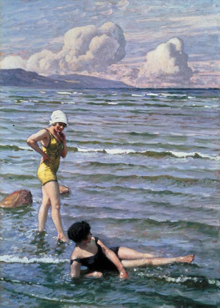 Girls Bathing from Paul Fischer