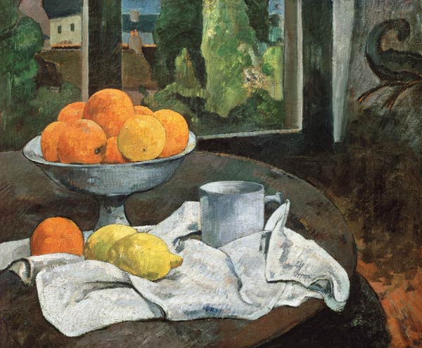 Oranges et citrons avec vue from Paul Gauguin