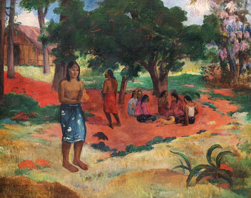 Parau parau from Paul Gauguin