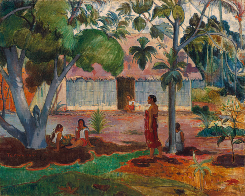 Te raau rahi (The Big Tree) from Paul Gauguin