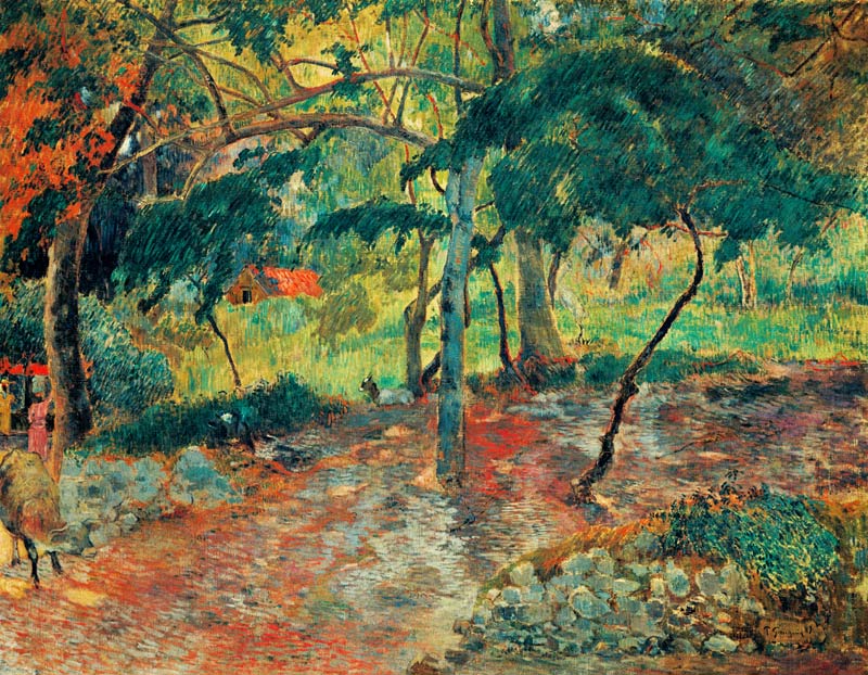 Tropical Landsape from Paul Gauguin