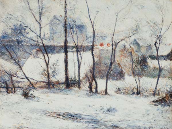 Winter Landscape from Paul Gauguin