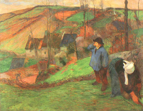Breton shepherd from Paul Gauguin