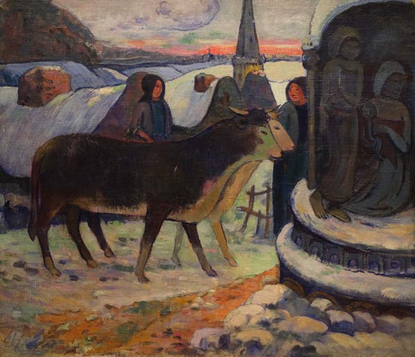 Christmas Night (The Blessing of the Oxen) from Paul Gauguin