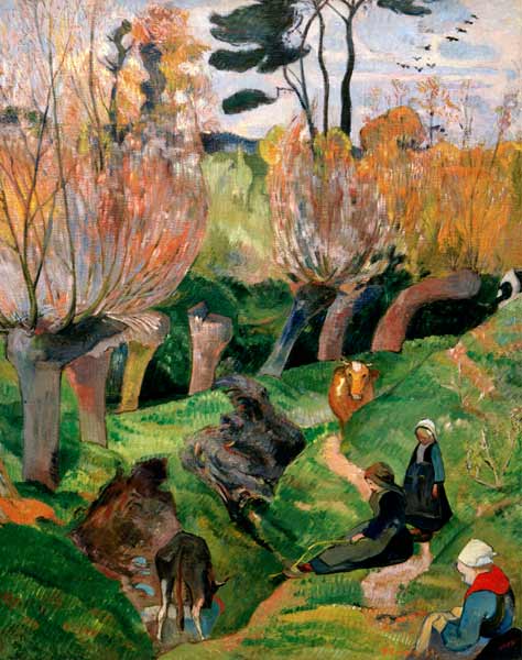 Les Saules from Paul Gauguin
