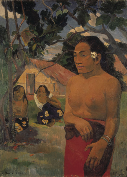 E Haere oe i hia from Paul Gauguin