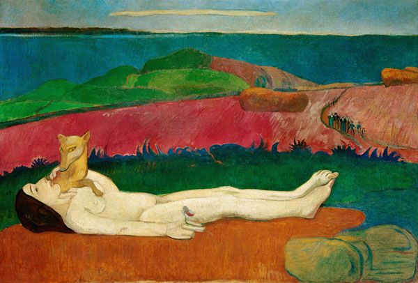 Frühlingserwachen (defloration) from Paul Gauguin