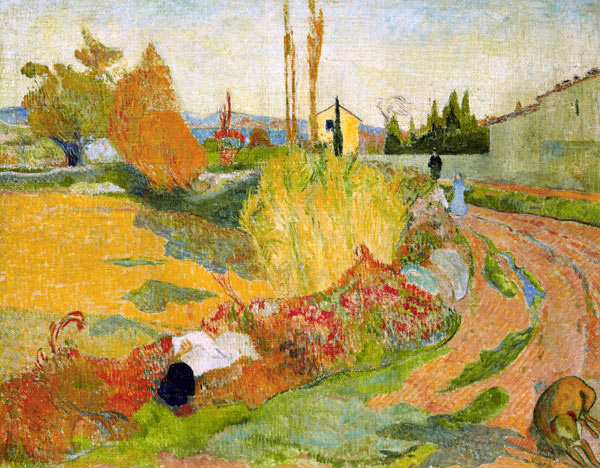 Countryside at Arles from Paul Gauguin