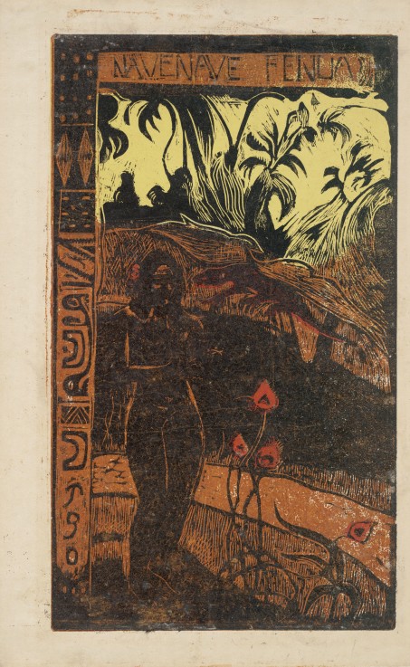 Nave Nave Fenua (Fragrant Isle) From the Series "Noa Noa" from Paul Gauguin