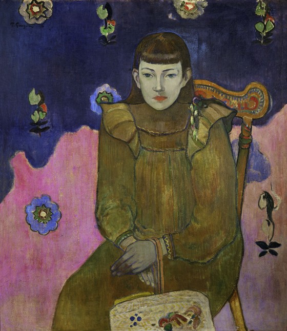 Portrait of Vaiite (Jeanne) Goupil from Paul Gauguin