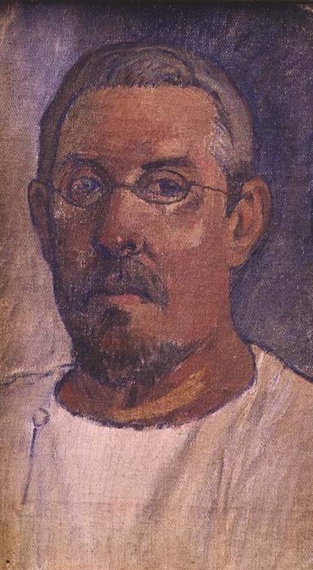 Self portrait from Paul Gauguin
