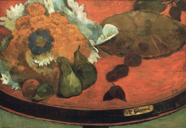 Still Life Fete Gloanec from Paul Gauguin