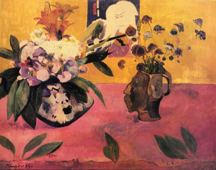 Still Life with Japanese Woodcut from Paul Gauguin