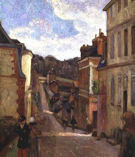 A Suburban Street from Paul Gauguin