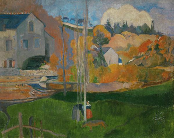 Brittany Landscape: the David Mill