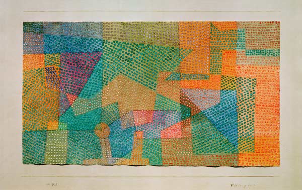 Fruehlingsbild, from Paul Klee