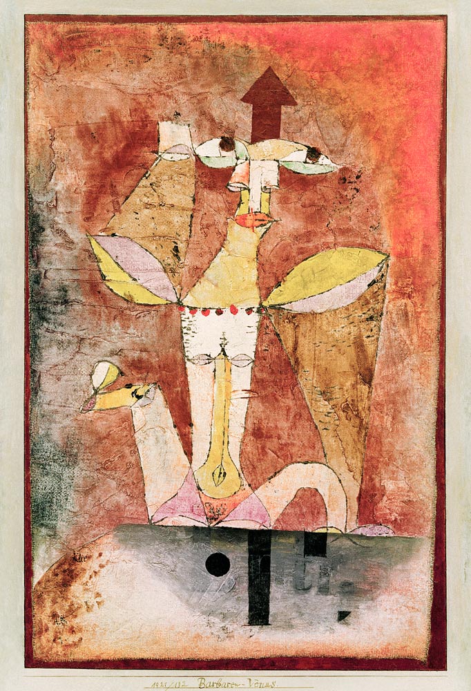 Barbaren-Venus, 1921. 132 from Paul Klee