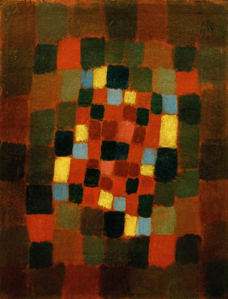 Buntes Beet, 1923.109. from Paul Klee
