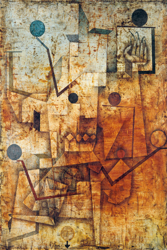 The devil juggles. from Paul Klee