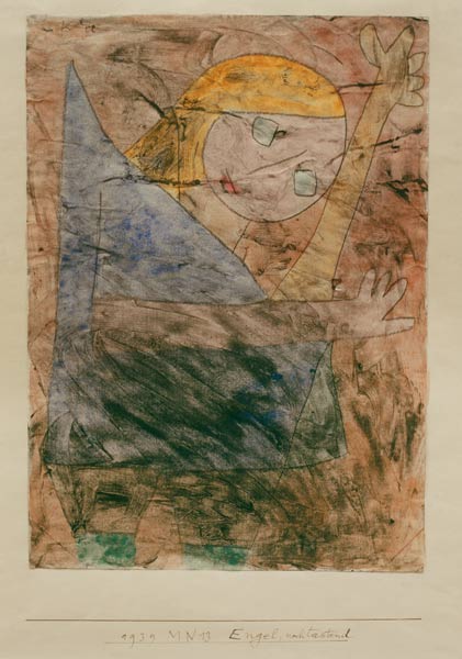 Engel, noch tastend, 1939. from Paul Klee