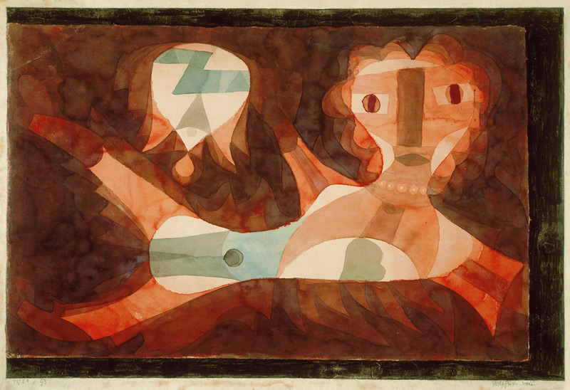 Goldfisch-Weib, 1921, 23. from Paul Klee