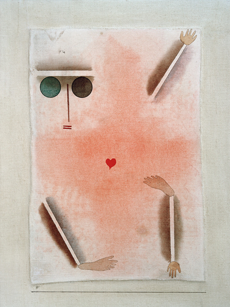 Hat Kopf, Hand, Fuss und Herz from Paul Klee