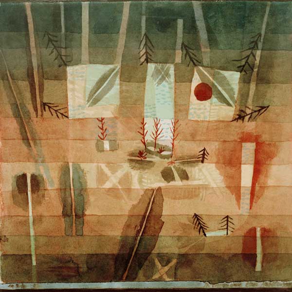 Physiognomie einer Anpflanzung, from Paul Klee