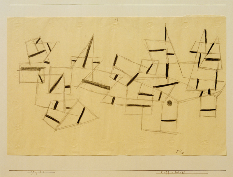 Riff-Schiff, 1927.215 (V 5) from Paul Klee