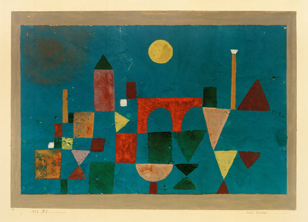 Rote Bruecke, 1928.58 (O 8) from Paul Klee