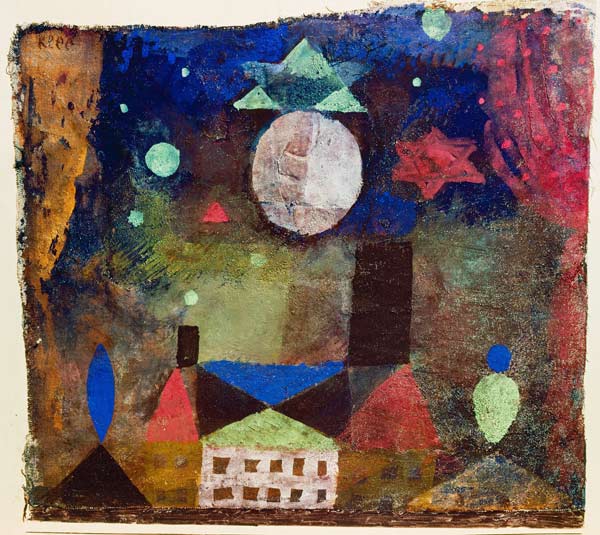 Stern über bösen Häusern from Paul Klee