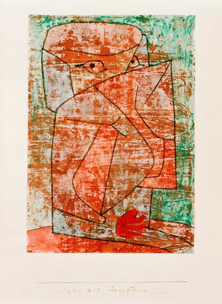 Aegypterin, 1940, 55 (X15), from Paul Klee