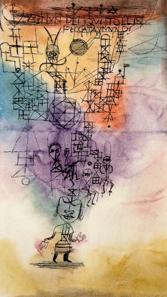 Agnus Dei, qui tollis peccata mundi. from Paul Klee