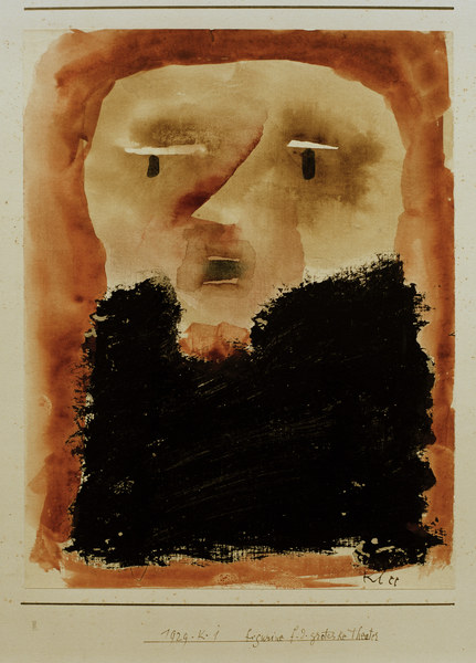 Figurine fuer das groteske Theater, from Paul Klee