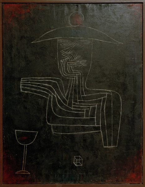 Geist bei Wein und Spiel, 1927, from Paul Klee