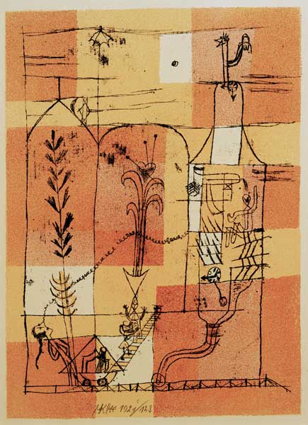 Hoffmanneske Scene, 1921, 123. from Paul Klee