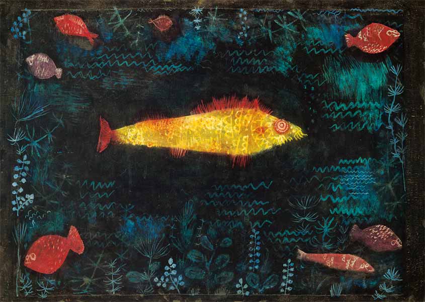 The golden fish. from Paul Klee
