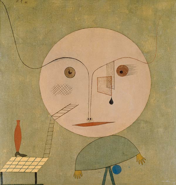 Irrung on green from Paul Klee
