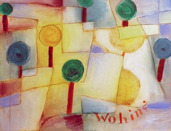 Wohin?, 1920, 126. from Paul Klee