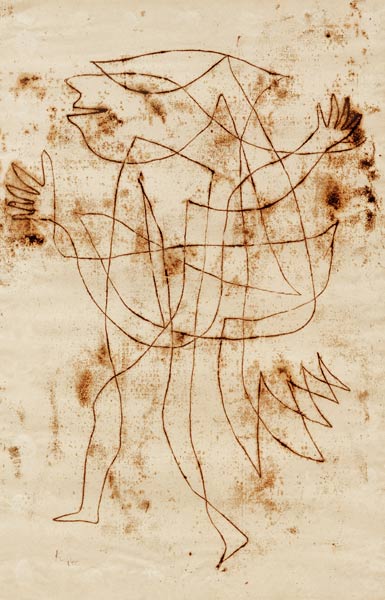 Kleiner Narr in Trance 2, 1927, from Paul Klee
