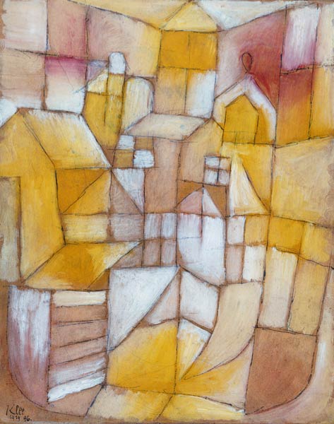 Rosa yellow (window and roofs) from Paul Klee